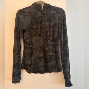 Lululemon Define Hooded Camo Jacket